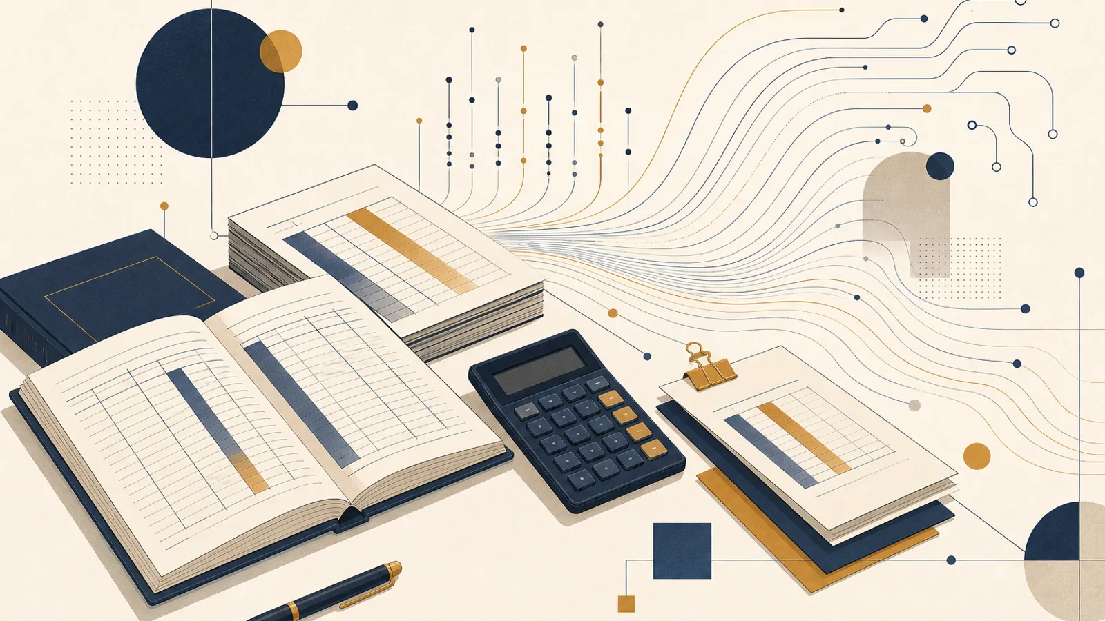 Illustratie: hoe AI het werk van een boekhouder verandert