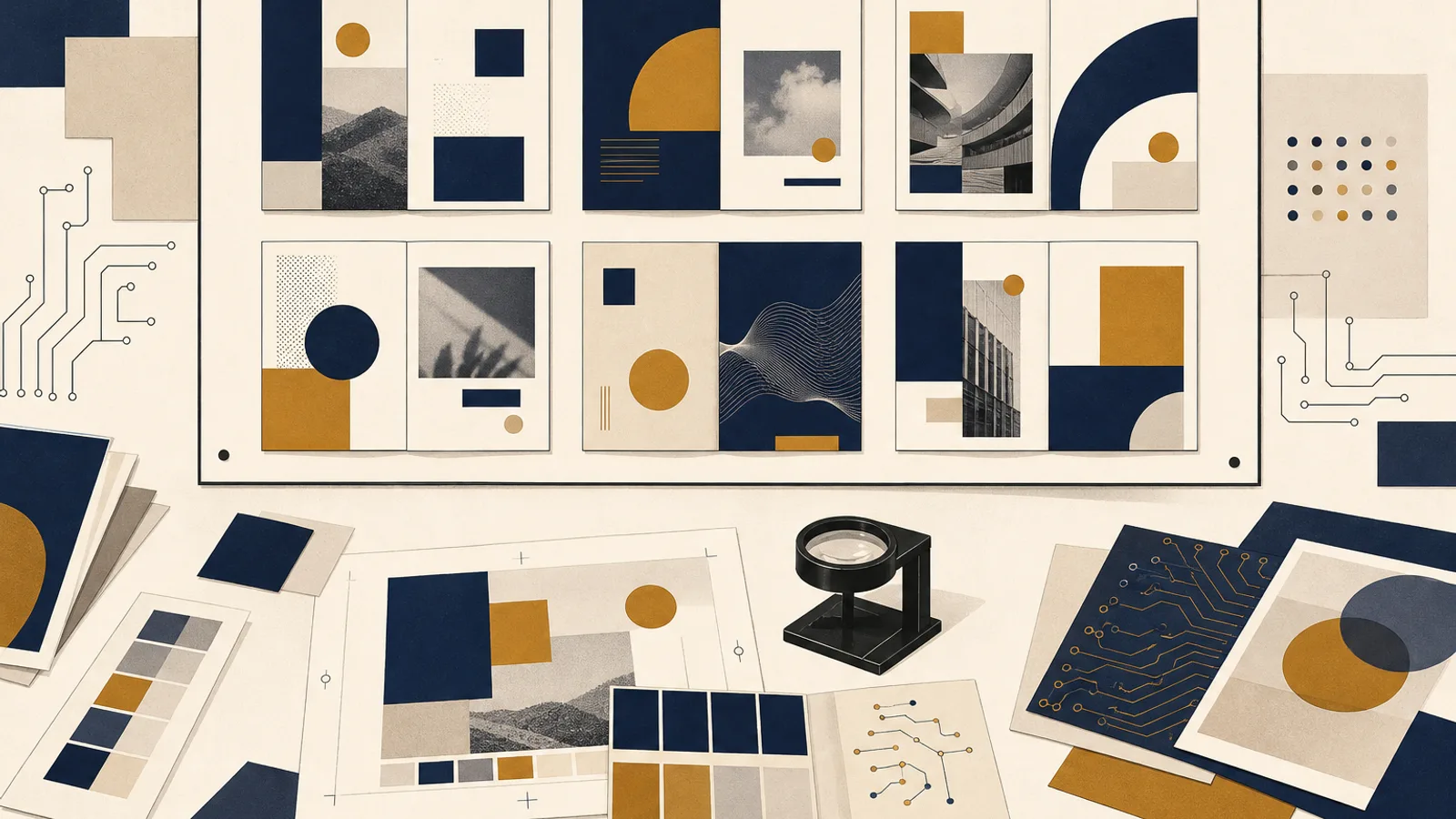 Illustration: how AI changes the work of a art director