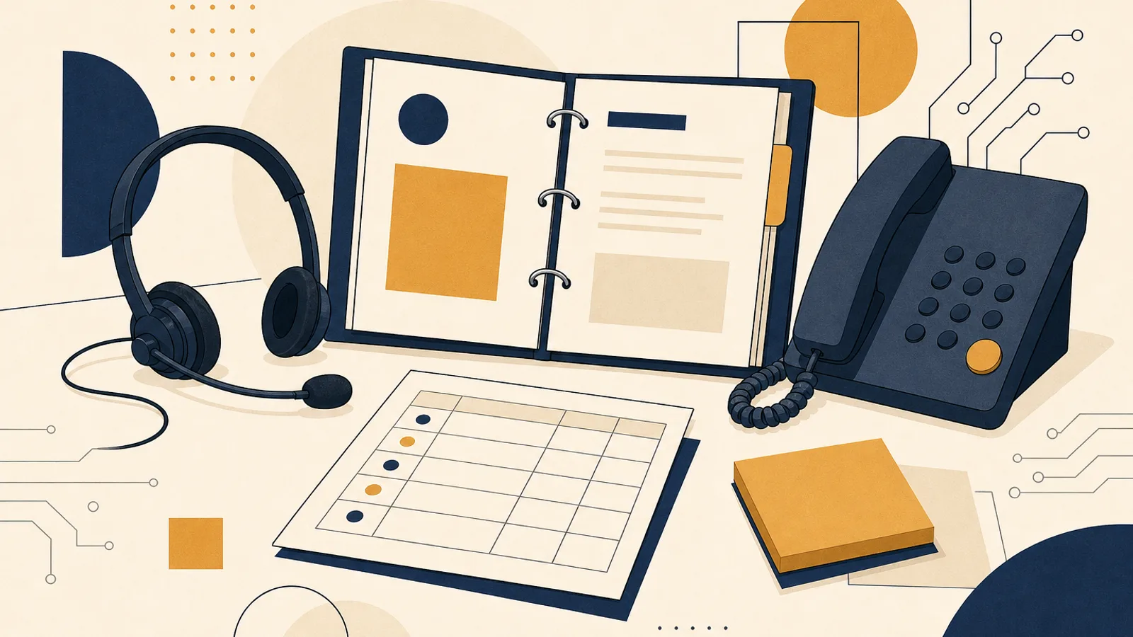Illustration: how AI changes the work of a call centre agent