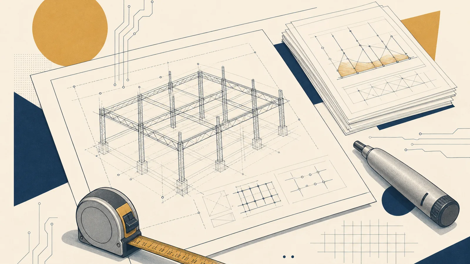Illustration: how AI changes the work of a civil engineer