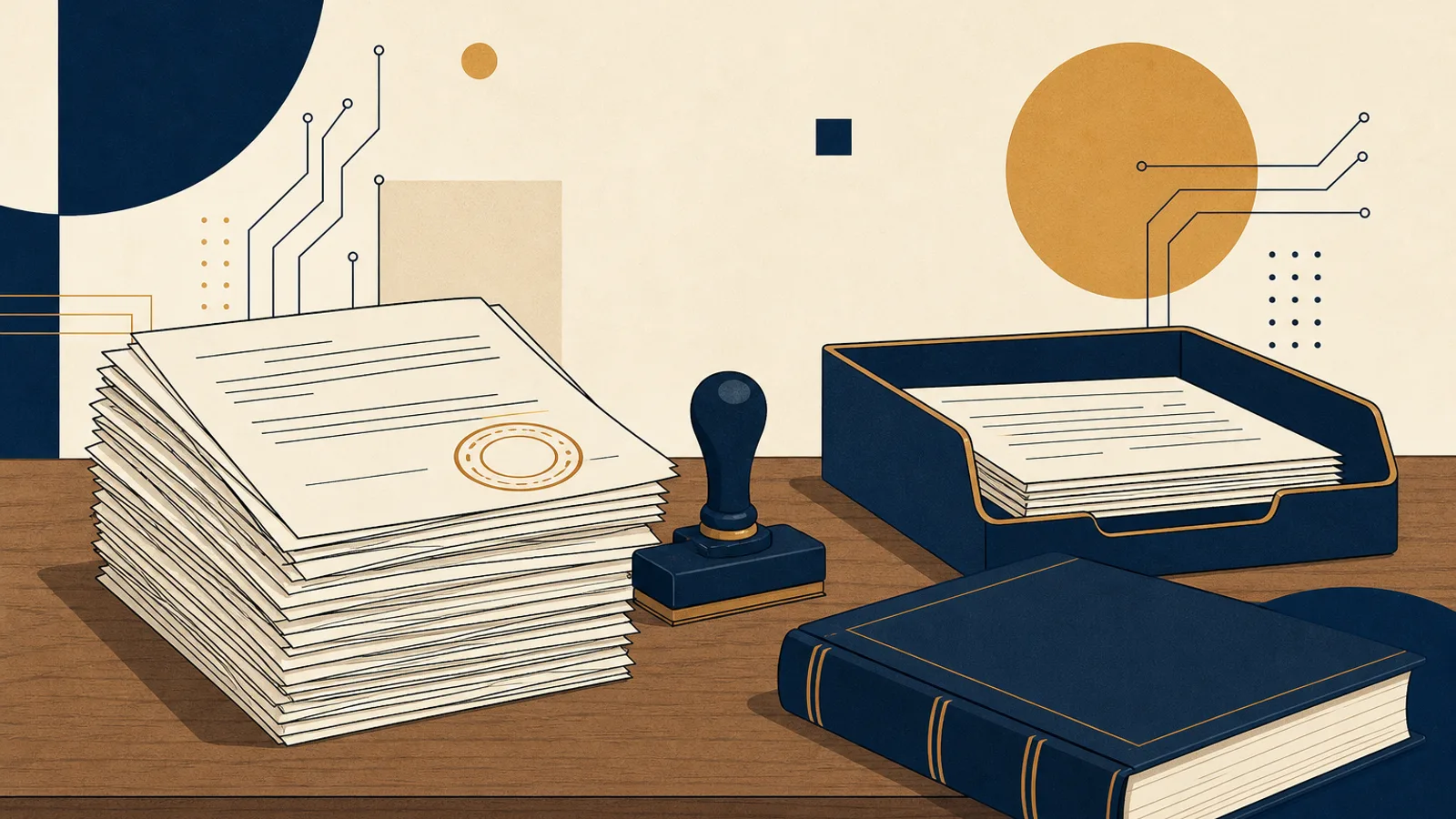 Illustration: how AI changes the work of a civil servant
