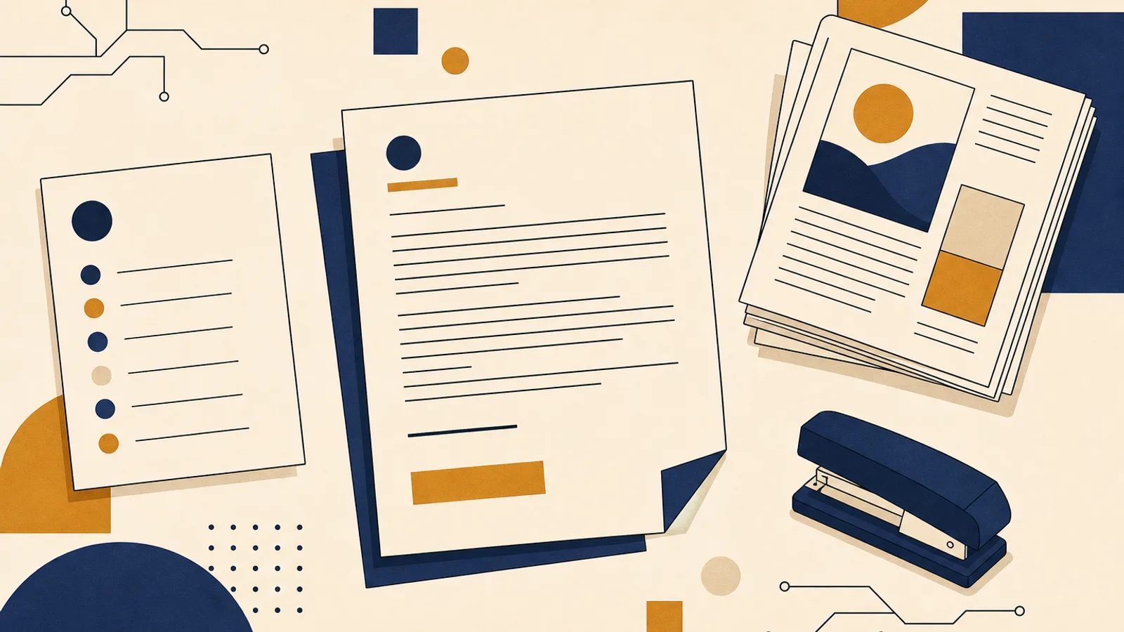 Illustration: how AI changes the work of a communications officer