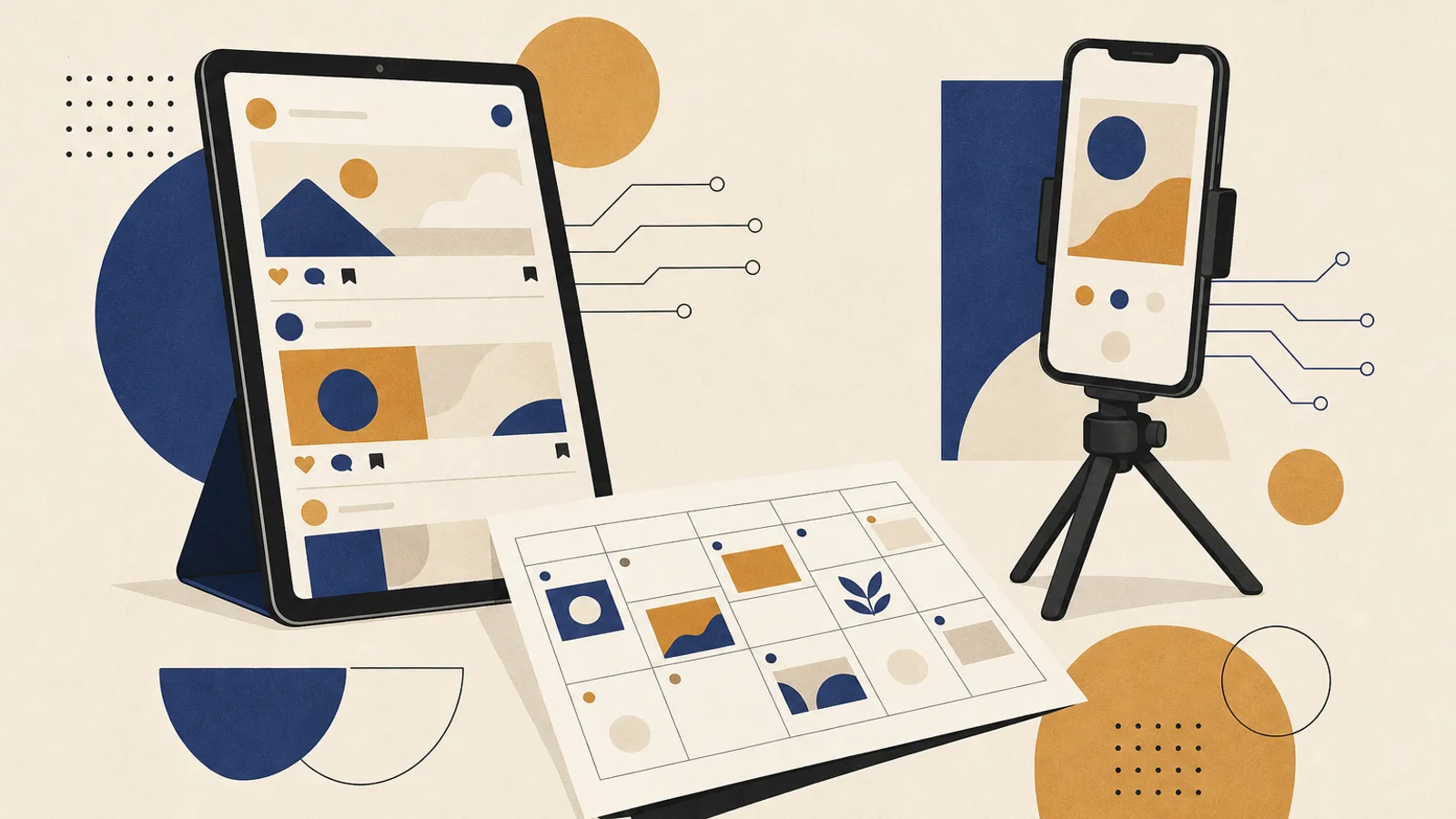 Illustration: how AI changes the work of a community manager