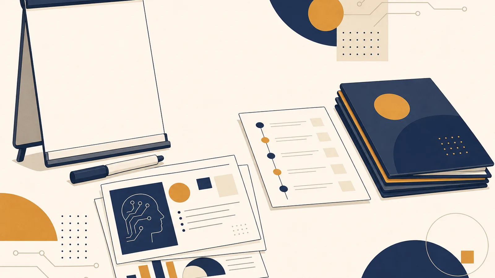 Illustration: how AI changes the work of a corporate trainer