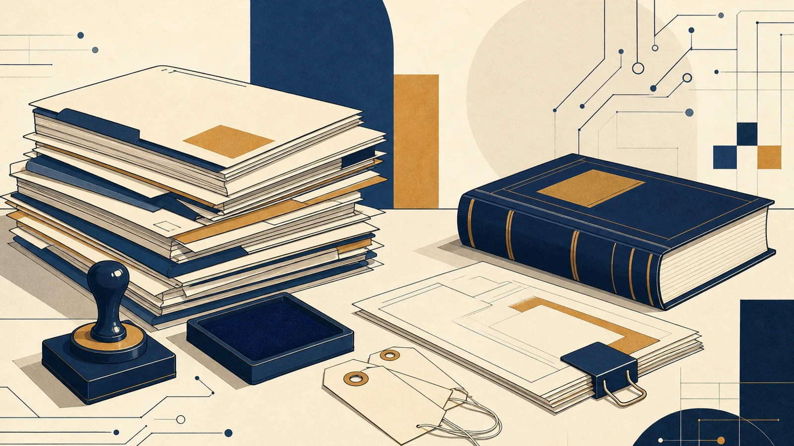 Illustration: how AI changes the work of a court clerk
