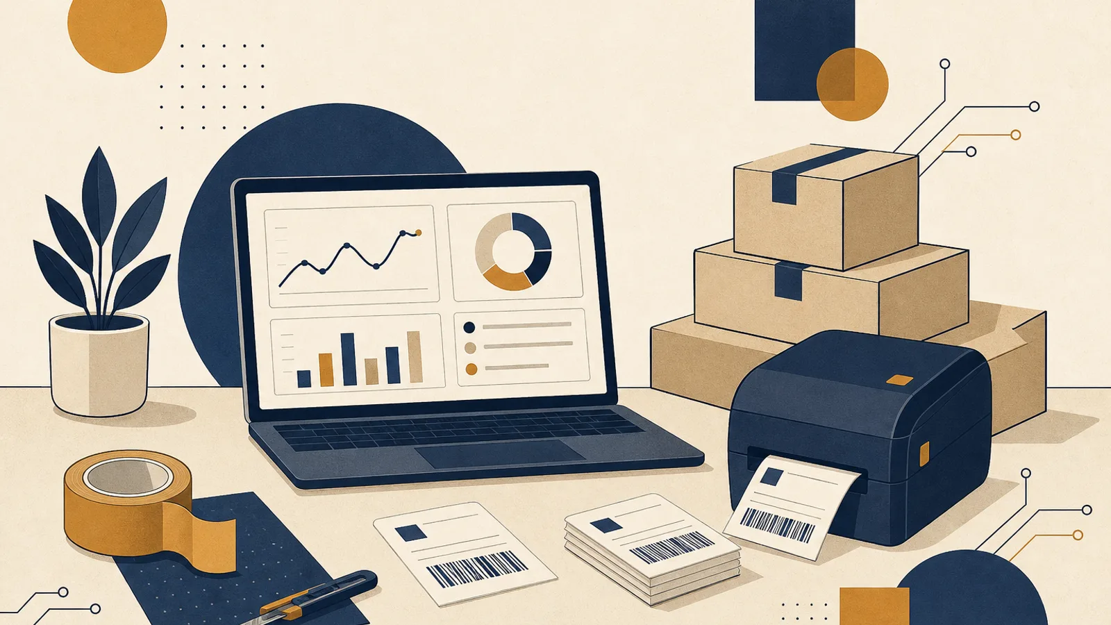 Illustration: how AI changes the work of a e-commerce manager