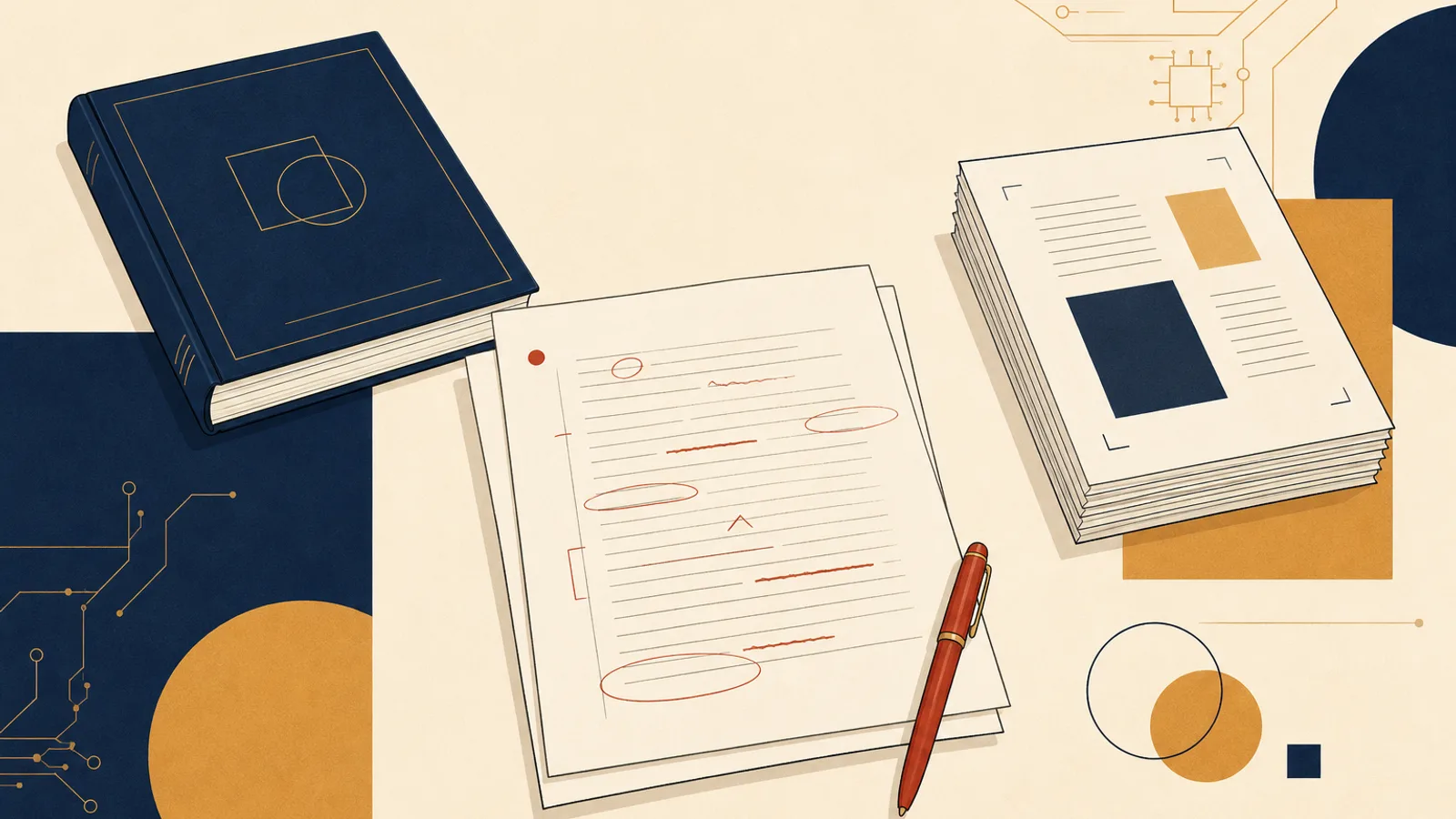 Illustration: how AI changes the work of a editor