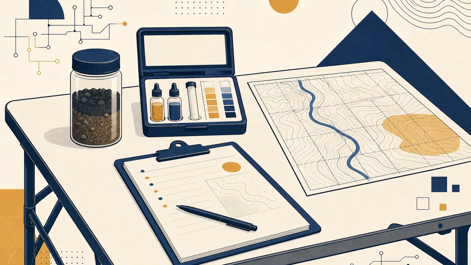 Illustration: how AI changes the work of a environmental consultant