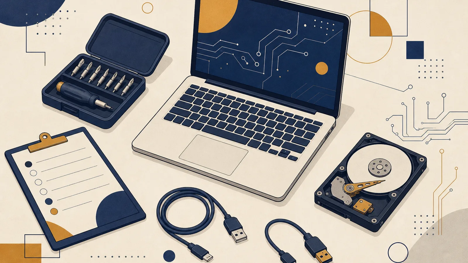 Illustration: how AI changes the work of a it support specialist