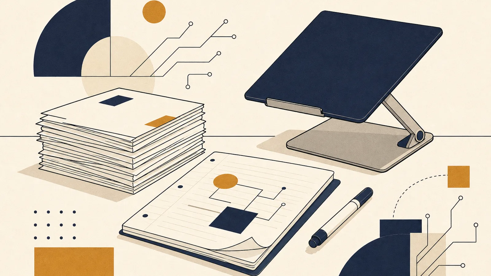 Illustration: how AI changes the work of a lecturer