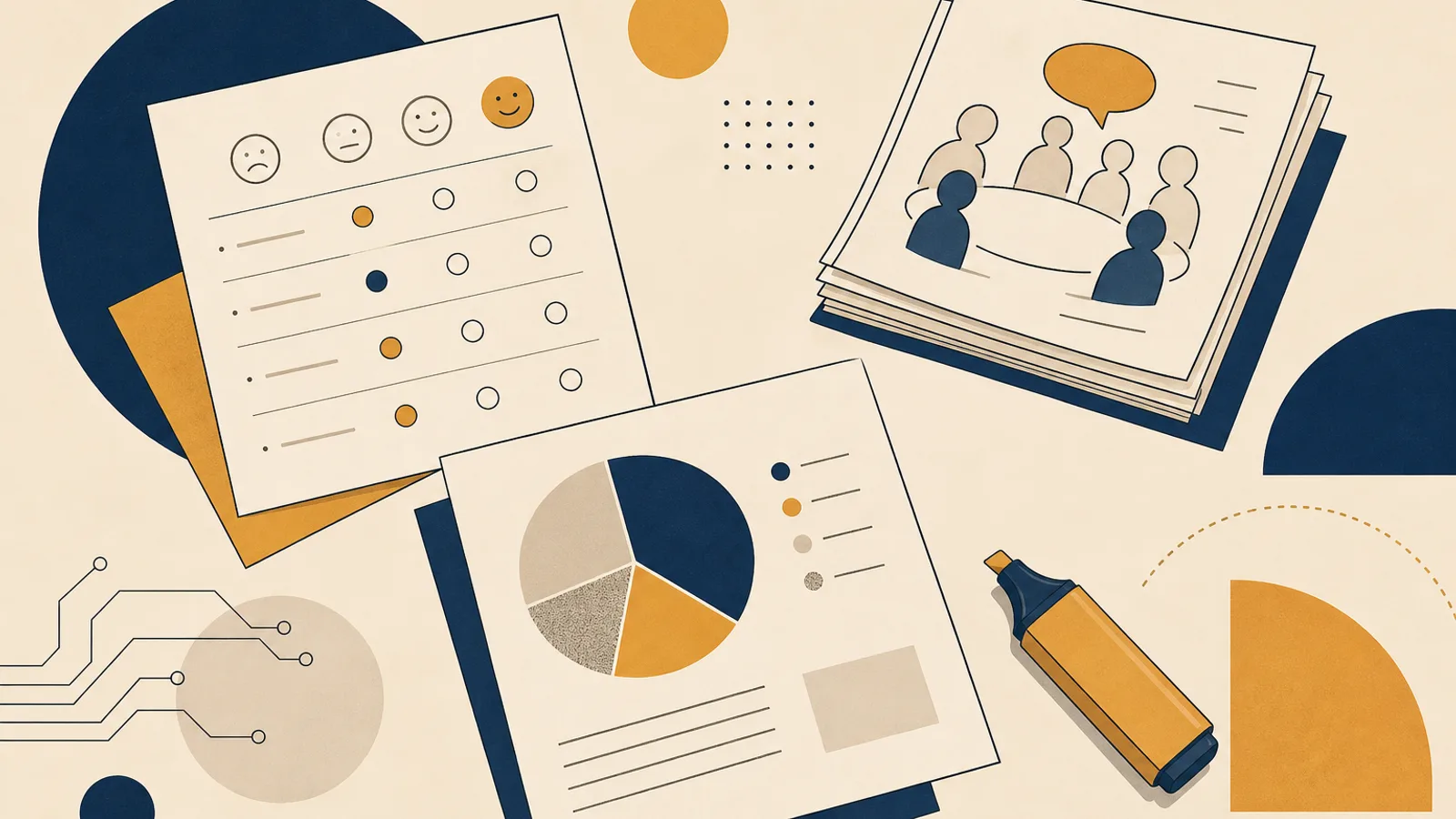 Illustration: how AI changes the work of a market researcher