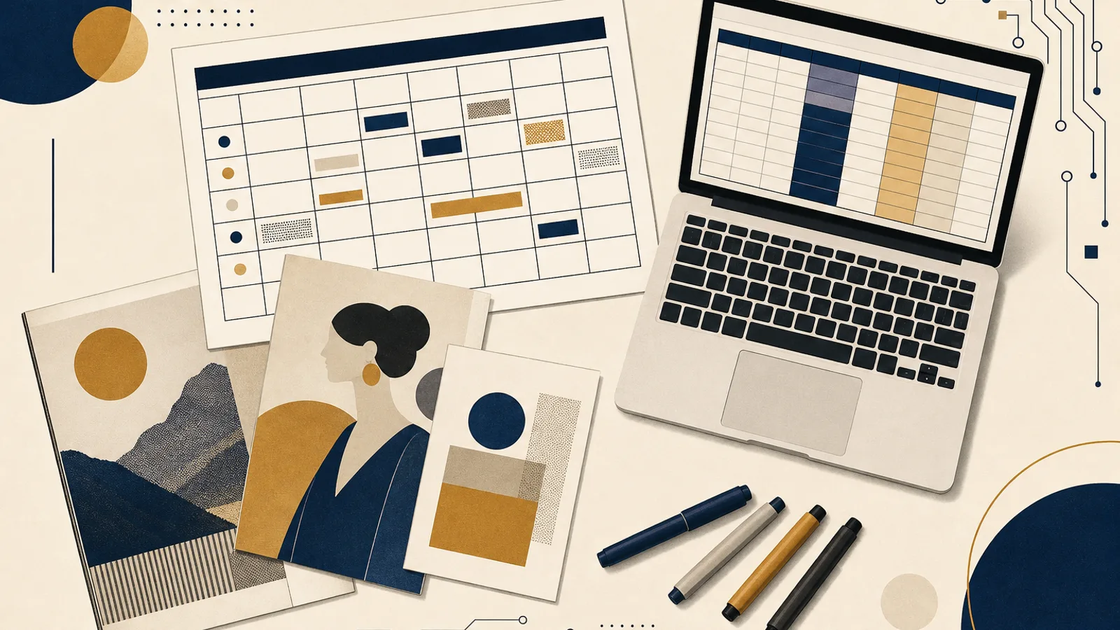 Illustration: how AI changes the work of a media planner