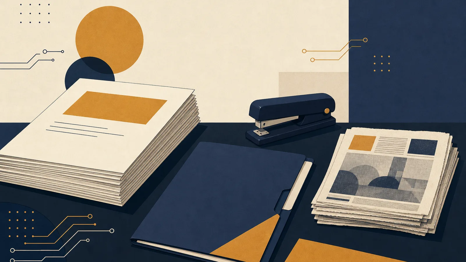 Illustration: how AI changes the work of a pr officer