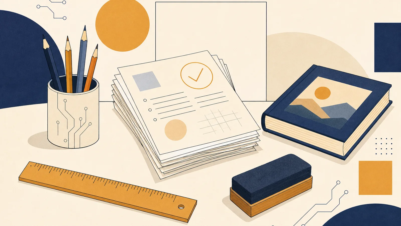 Illustration: how AI changes the work of a primary school teacher