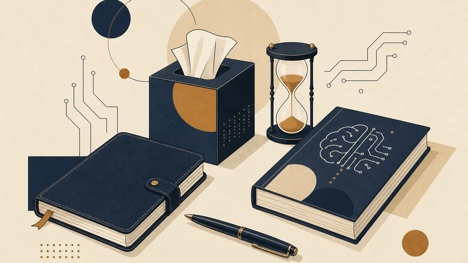 Illustration: how AI changes the work of a psychologist