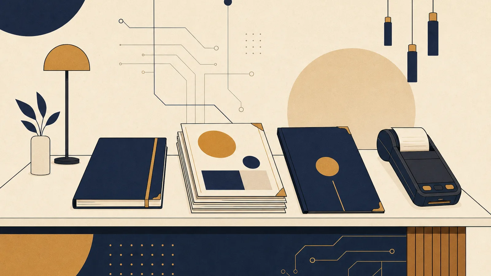 Illustration: how AI changes the work of a restaurant manager