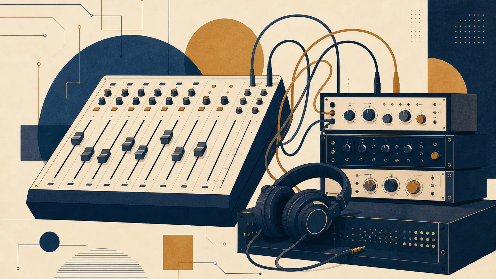 Illustration: how AI changes the work of a sound engineer