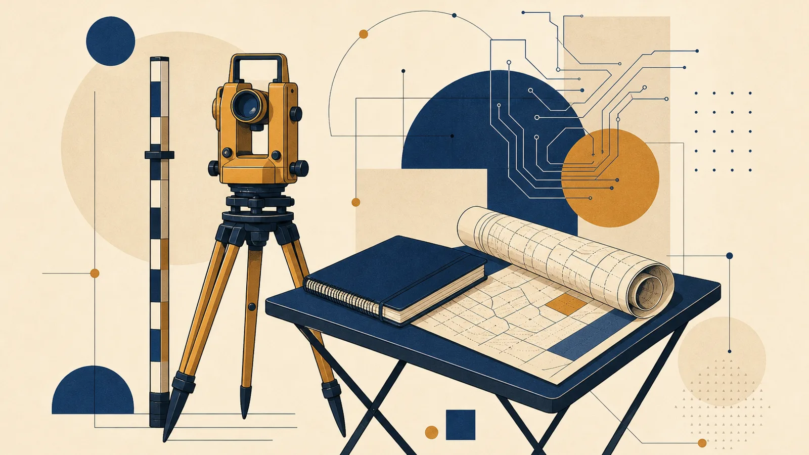 Illustration: how AI changes the work of a surveyor