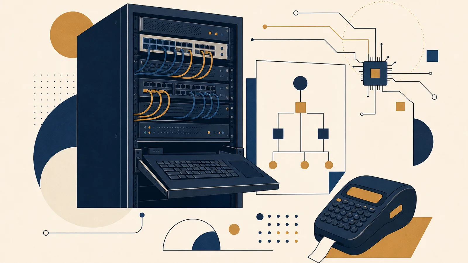 Illustration: how AI changes the work of a system administrator