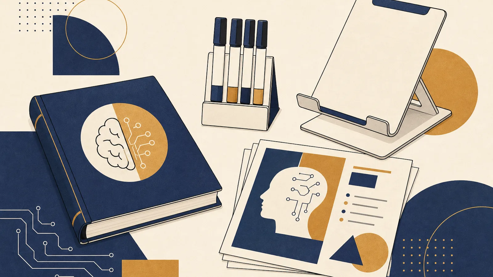 Illustration: how AI changes the work of a training manager