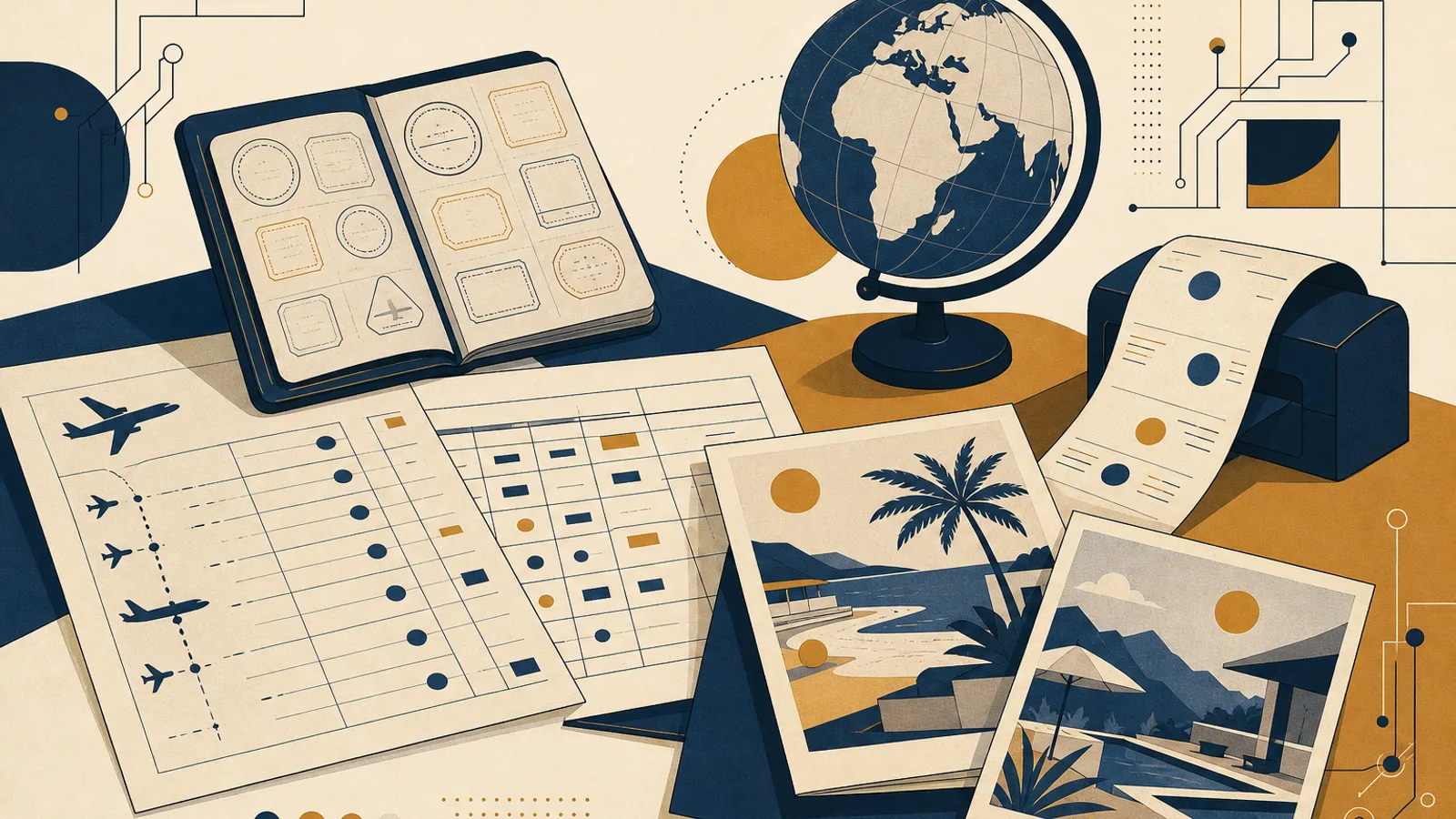 Illustration: how AI changes the work of a travel agent