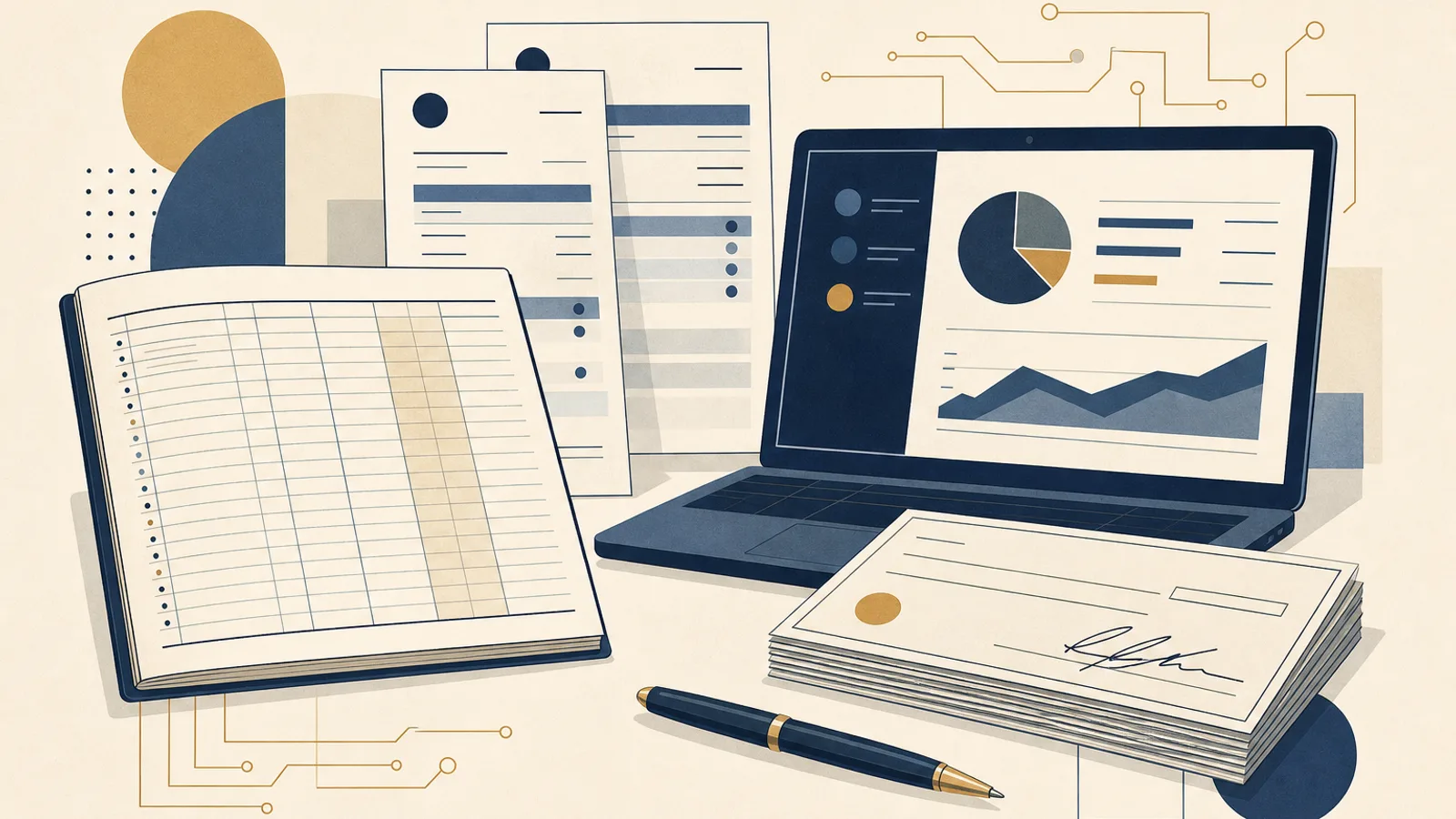 Illustration: how AI changes the work of a treasurer