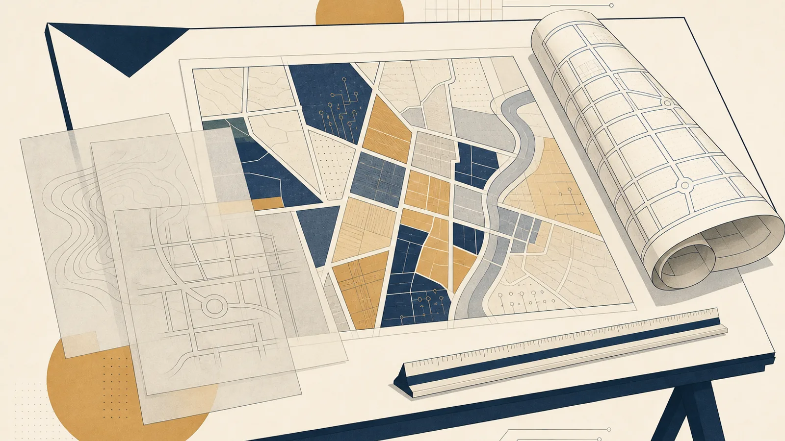 Illustration: how AI changes the work of a urban planner