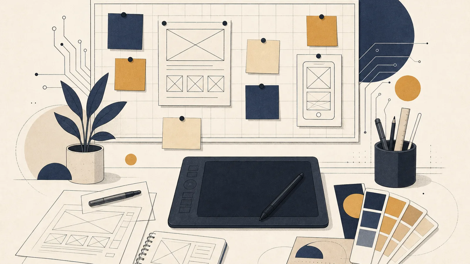 Illustration: how AI changes the work of a ux designer